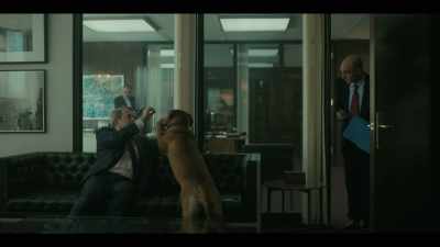 - You're a good boy.
- [knocking on door] - Painkiller