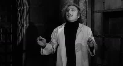 Hello handsomeYou're a good looking fellow Do you know thatPeople laugh at you People hate youWhy do they hate youBecause they are jealousMmmmmLook at that boyish faceLook at that sweet smileYou want to talk about physical strengthDo you want to talk - Young Frankenstein
