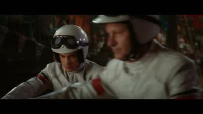BARTON You're a hotshot ain't you boyYoung think you know everything there is to knowThink you're gonna live forever Is that about rightCome on Dad It was a patch of dirt That's not the pointCOUGHINGPoint is we've been doing this act less than a - Ghost Rider