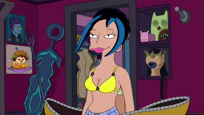 You're a human?! - Futurama