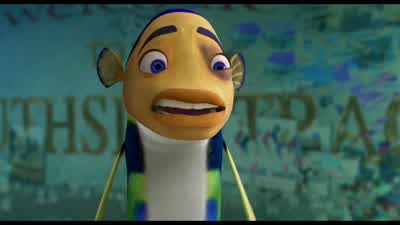 Oscar you cute but you're a nobodyWait Lola Come backI'm not a nobodyI'm a wiener - Shark Tale