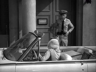 YOU'RE ALL SET,
MA'AM. - The Andy Griffith Show