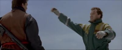 You're an asshole - Cliffhanger