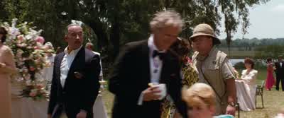 You're a workaholicYou recently returned from a trip to Gotan in Northern Africaand you just took a nasty spill because of someshoddy masonry workVery impressiveMay I ask howSurelyThe abrasion on your hand is the type sustained in a three to five foot - Ace Ventura: When Nature Calls