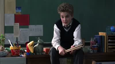 You're an idiot Shut upNo you shut up You want to goTouch him I'll shove those sticks down your throatMr S was cool We worked too long and too hard not to play the showOkay so what are we supposed to doWe get out of here and play the damn show - School of Rock