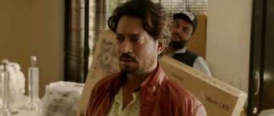 You're back again.
- Hold on..why wouldn't I be? - Hindi Medium