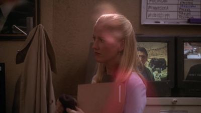-You're back.
-Toby apologized to me, in his way. - The West Wing