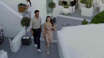 You're back for two days,
and you're already doing - Love's Greek to Me