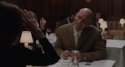 You're so beautifulThe way you're looking at me I mean at him at usI've never been looked at like this by a woman beforeI think I'm sweating - Being John Malkovich