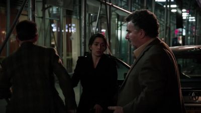 You're behind the wheel.
In the front. - Person of Interest