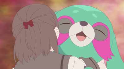 You're choking me, Mio. - Over the Sky