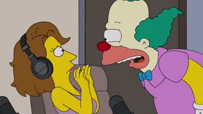 You're crying because they're doing a podcast without you. - The Simpsons