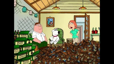 You're drunk again - Family Guy