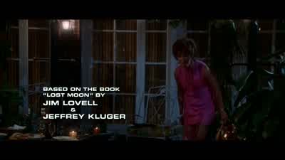 You're drunk Lovell Yeahl'm not used to the champagneMe neitherl can't deal with cleaning up Let's sell the houseAll right let's sell the houseThey're back inside now lookin' up at uslsn't that somethin'l bet Jannie Armstrong doesn't get a wink of sleep - Apollo 13