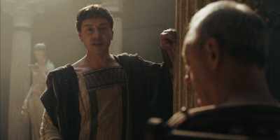 - You're early.
- I brought over - Domina