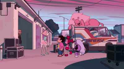 You're evacuating people
to the warehouse? - Steven Universe: The Movie