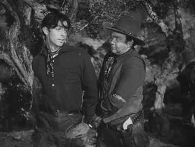 You're figuring on takin' us
back to Lincoln, ain't ya? - The Outlaw