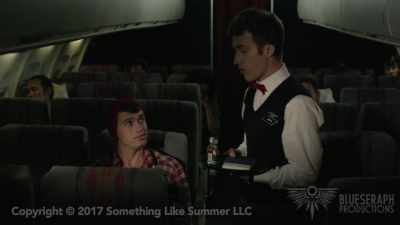 - You're flying
because of a funeral? - Something Like Summer