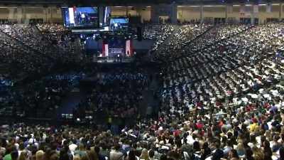 You're forcing them
to attend every single speech, - God Forbid
