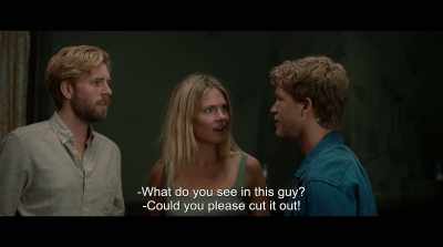 You're freaking me out.
We have one night left here. - Lake of Death