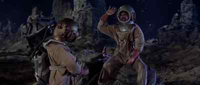 You're getting too much oxygen.
You're actually drunk. - First Men in the Moon