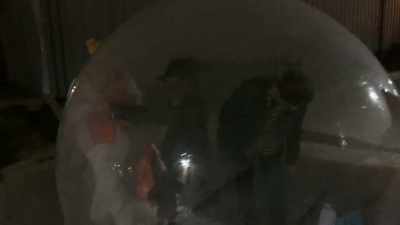 You're going to get out, and
you're going to put your blue - The Flaming Lips Space Bubble Film