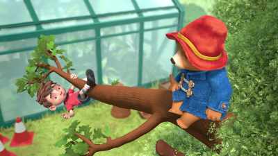 You're going to have
to climb down me and grab it. - The Adventures of Paddington