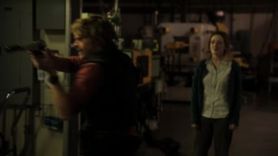 You're going to have trouble
shooting me with that safety on. - NCIS: Los Angeles