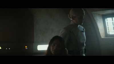 You're going to tell me all about
Cassian Andor and their relationship. - Star Wars: Andor