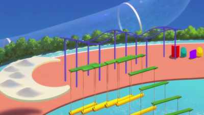 You're gonna be a perfect schoolboy, right? Here. - Doraemon the Movie: Nobita's Sky Utopia