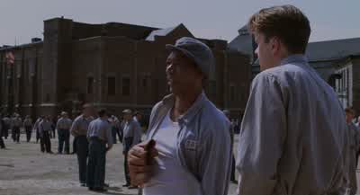 You're going to fit right inEverybody in here's innocent Didn't you know thatWhat you in here for Didn't do it Lawyer fucked me - The Shawshank Redemption