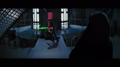 Your hate has made you powerfulNowfulfill your destinyand take your father's place at my sideNeverI'll never turn to the dark sideYou've failed your highnessI am a jedilike my father before meSo be itjedi - Star Wars: Episode VI   Return of the Jedi