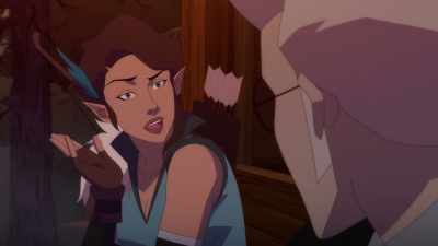You're heading home.
Figured you'd look happier. - The Legend of Vox Machina