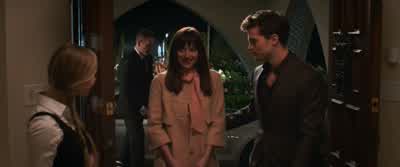 You're here Welcome welcomeAna Mother you've metHi Good to see you Come on inAnd this is my father CarrickHi pleasure to meet you Nice to meet youMIA Is she here You are the subject of some speculationOh my God you exist - Fifty Shades of Grey