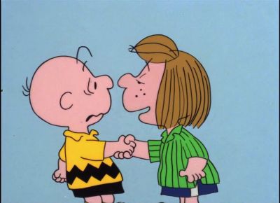 You're holding my hand - A Charlie Brown Thanksgiving