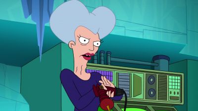 You're in a crap harvesting factory - Futurama: Bender's Game