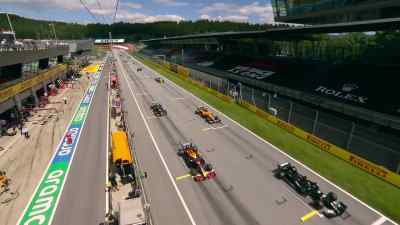 You're in charge today.
So, go get 'em! - Formula 1: Drive to Survive