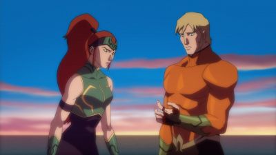 You're injured - Justice League: Throne of Atlantis