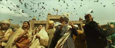 'You're inviting trouble by eyeing
the lioness.' - Shamshera