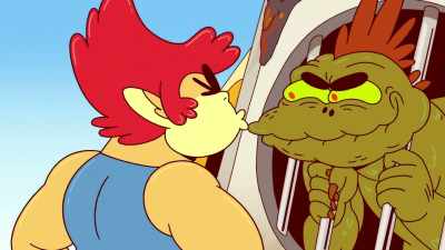 You're just jealous
that she doesn't
consider you an oaf. - ThunderCats Roar