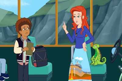 You're just making this sedimentary
stuff up. Right, everybody? - The Magic School Bus Rides Again