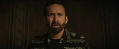 You're just some guy
who's about to get us killed. - The Unbearable Weight of Massive Talent