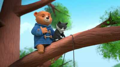 You're left here dangling and here's
me worrying about handkerchiefs. - The Adventures of Paddington