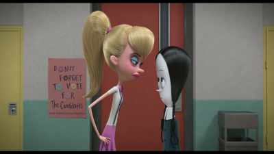 You're locked up in here
with me. - The Addams Family