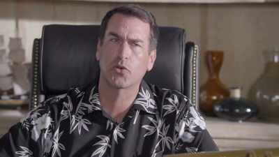 You're looking at a guy who just got - Rob Riggle's Ski Master Academy