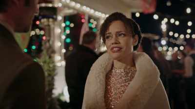 You're looking
very handsome yourself. - Christmas on Mistletoe Lake