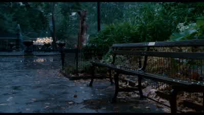 You're lucky, it started raining again. - The Adjustment Bureau
