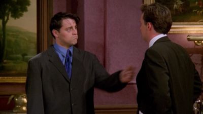 You're mean in england - Friends