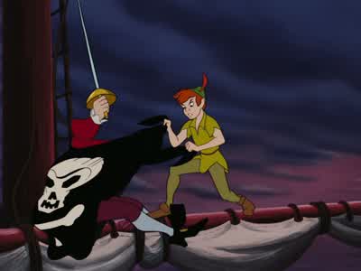 You're mine, Hook! - Peter Pan