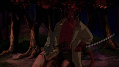 You're not a normal fox - Hellboy Animated: Sword of Storms
